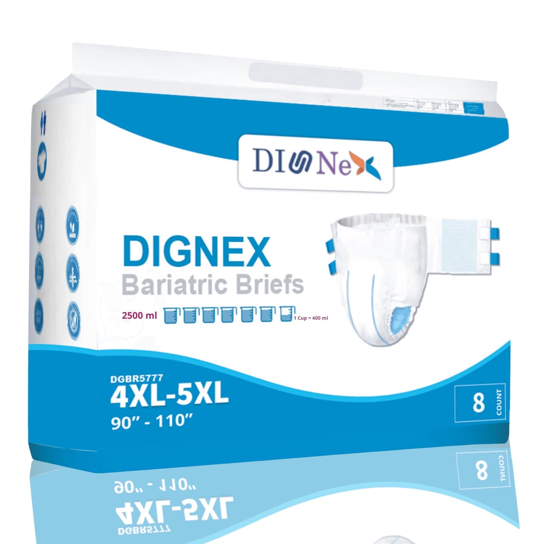 Dignex Bariatrics Adult diaper for XXL