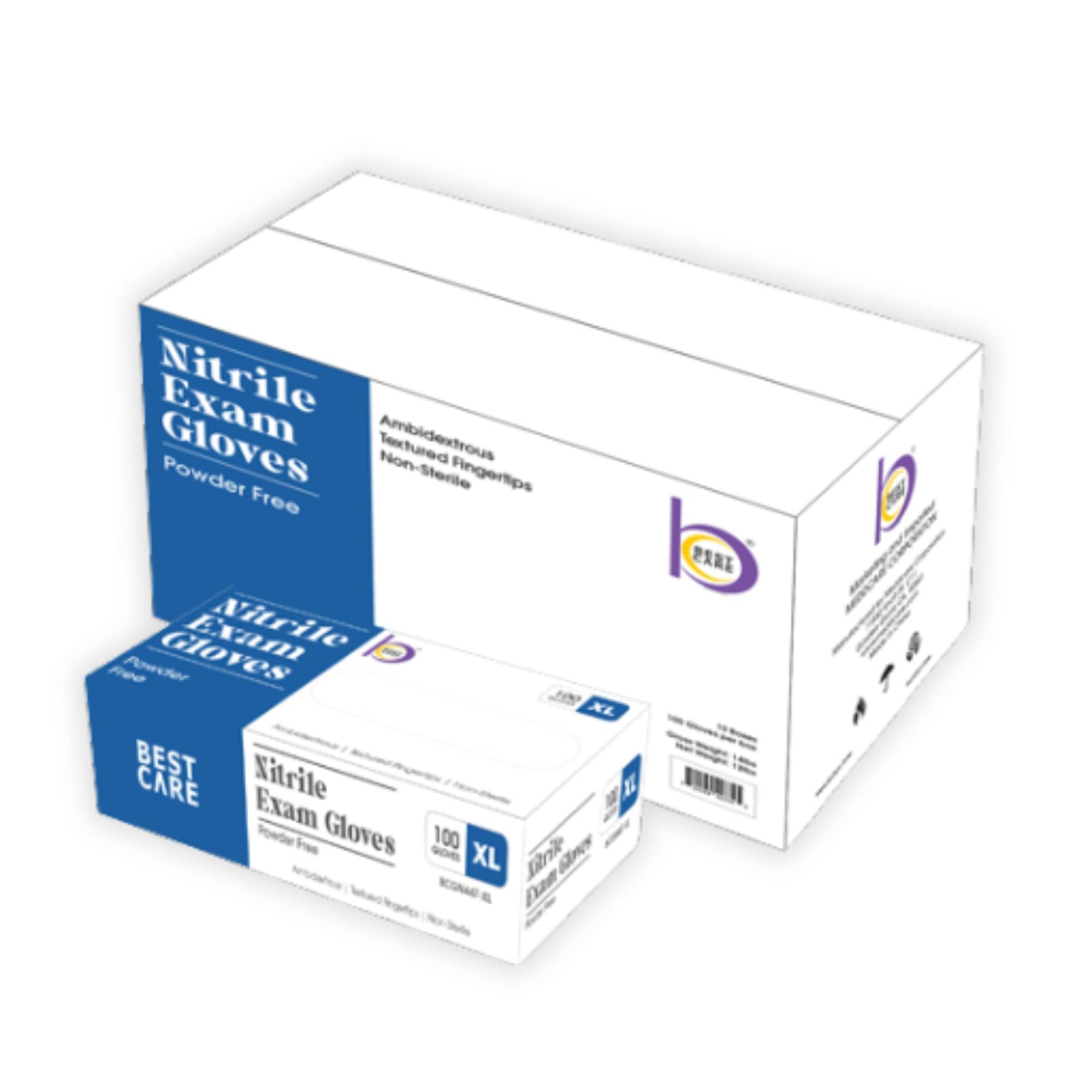 Nitrile Examine gloves