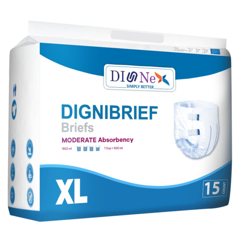 Dignibrief Incontinence Briefs XL