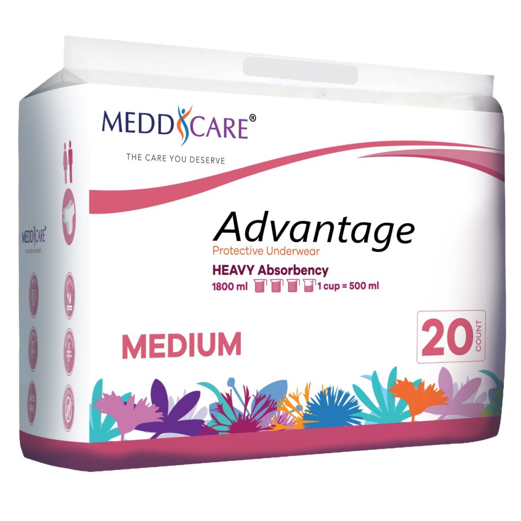 Meddcare Advantage Protective Underwear Medium 