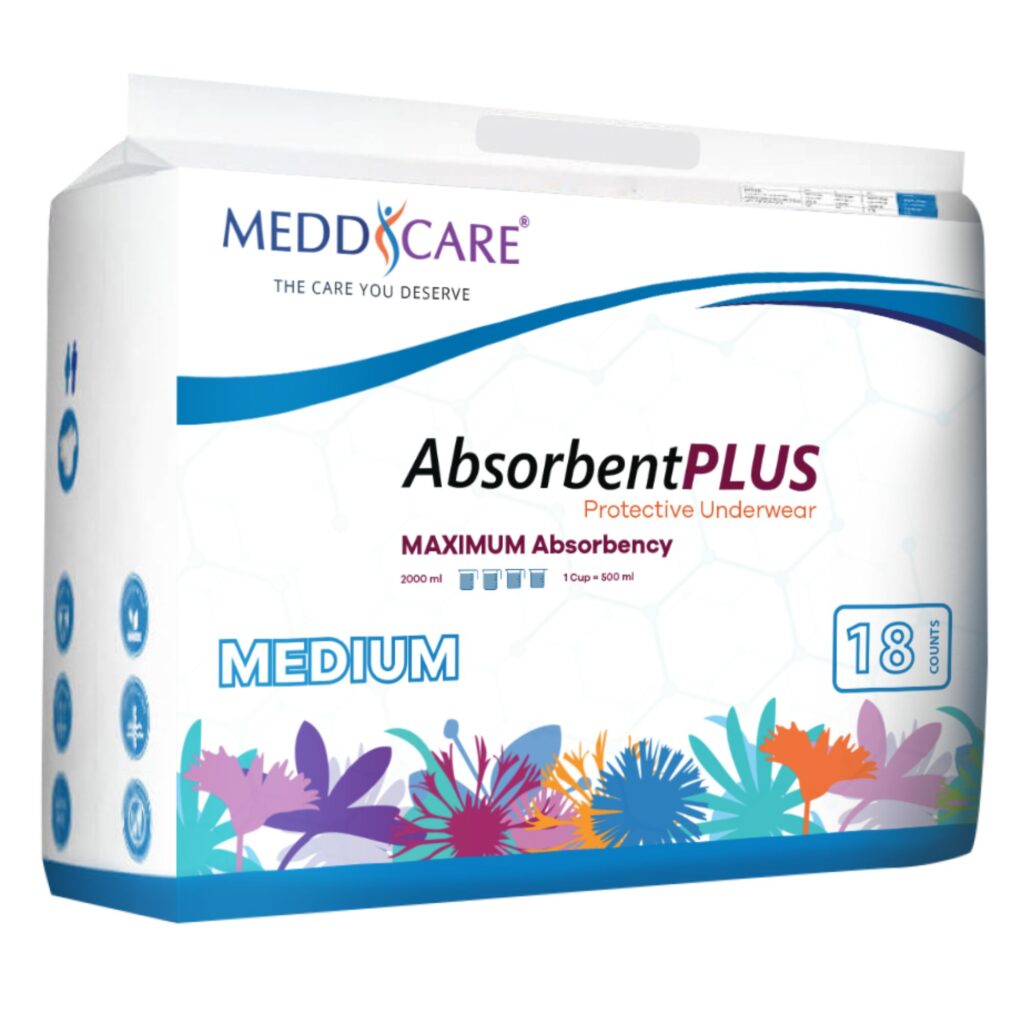 Meddcare Absorbent Plus Protective Underwear M