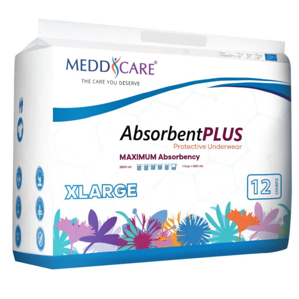 Meddcare Absorbent Plus Protective Underwear M