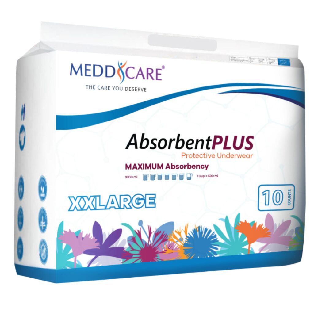 Meddcare Absorbent Plus Protective Underwear M