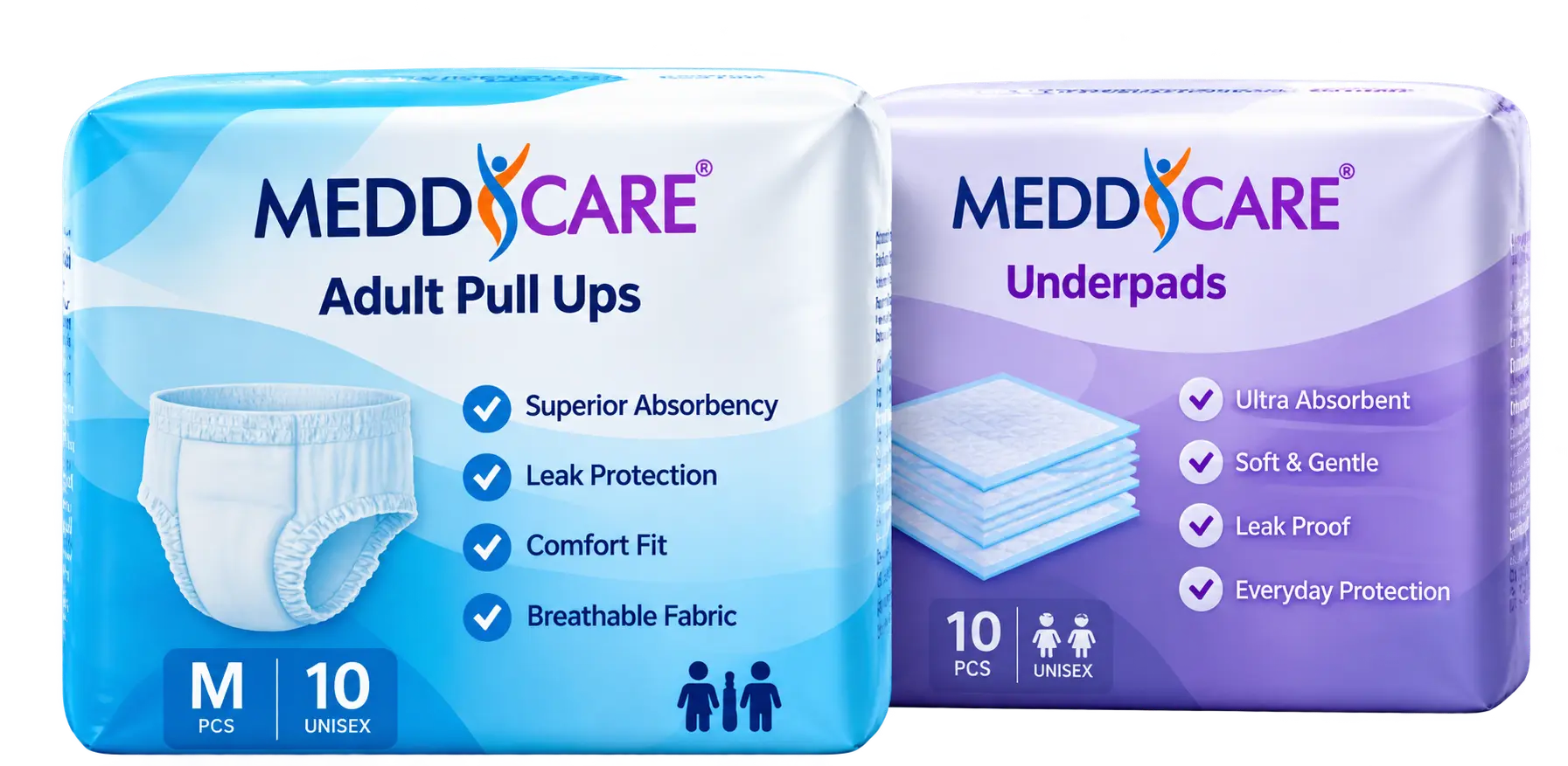 Meddcare Adult Pull Ups and Underpads